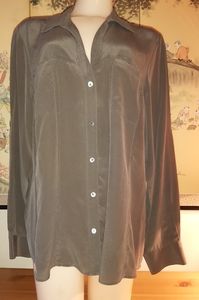 Tommy Bahamas XL Women's Silk Blouse